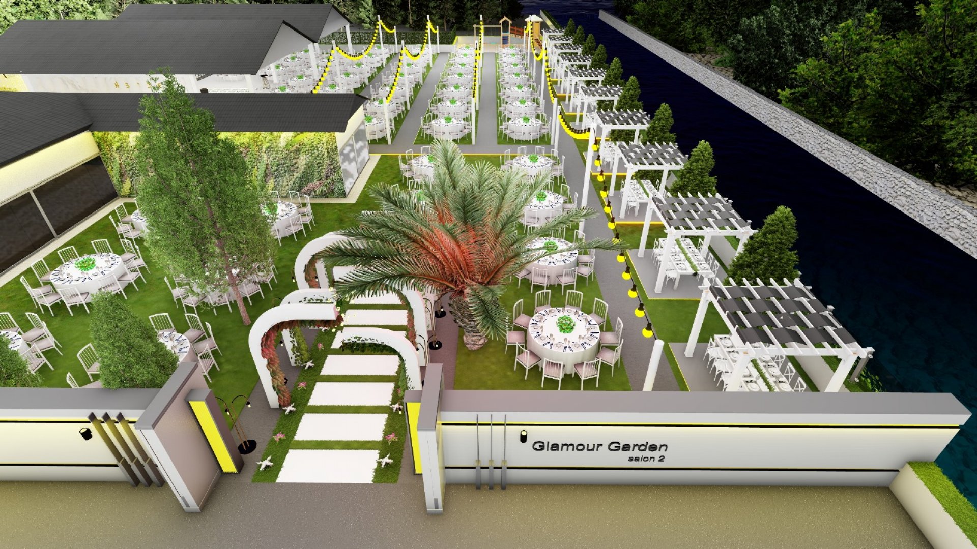 Geniş, ferah ve fütüristik bir tasarımda en mutlu anlarınıza eşlik ediyoruz.